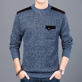 2021 New Fashion Brand Sweater For Mens Pullovers Slim Fit  Jumpers Knitwear O-Neck Autumn Korean Style Casual Clothing Male