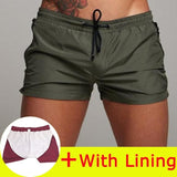 2021 Men  Casual Shorts New Gyms Fitness Bodybuilding Shorts Mens Summer Casual Cool Short Pants Male Jogger Workout Beach