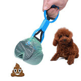 1Pcs Dog Cat Animal Waste Pooper Scooper Long Handle Jaw Poop Scoop Shit Outdoor Cleaner Pick Up Pet Products Accessories