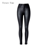 2021 Fashion Women Jeans,fitting High Waist slim Skinny woman Jeans,Faux leather jeans,stretch Female jeans,pencil pants C1075