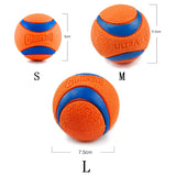 1 Pc Pet Dog Rubber Ball Toys For Dogs Resistance To Bite Dog Chew Toys Funny French Bulldog Pug Toy Puppy Pet Training Products