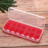 1Pc 7 Days Pill Medicine Box Weekly Tablet Holder Storage Organizer Container Case Pill Box Splitters 3 Colors