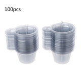 20-100Pcs 40ML Plastic Disposable Cups Dispenser Silicone Resin Mold Kit For DIY Epoxy Resin Jewelry Making Tools Accessories