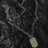 2020 Fashion Unisex Multilayer Hip Hop Long Chain Necklace For Women Men Jewelry Gifts Key Cross Pendant Necklace Accessories