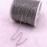 5yards Golded/silvered Plated Necklace Chain for Jewelry Making Findings DIY Necklace Chains Materials Handmade