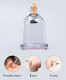 24 Cans Vacuum Cupping Massage Set  Chinese Medicine Physiotherapy Healthy Care Anti-Cellulite Suction Cups For Body Massager