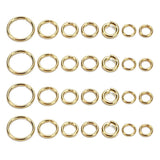 100Pcs/Lot Stainless Steel Open Jump Ring 4/5/6/8mm Dia Round Gold Color Split Rings For Diy Jewelry Making Findings Wholesale