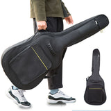 600D Waterproof Guitar Case Double Strap Padded Black Guitar Case Backpack Shoulder Strap Classical Guitar Bag for 40&quot; 41&quot; XAZ5