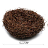 10 Styles Hanging Bird Nest Bamboo Bird Hut Outdoor Natural Fiber Birdhouse Small Canaries Nest Wren Nest Chickadee House