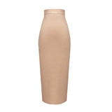 13 Colors New Fashion Women Sexy Pink Yellow Bandage Skirt Elastic Elegant Pencil Skirts 78cm