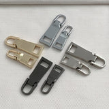 1Pcs 5# 3# Detachable Metal Zipper Pullers for Zipper Sliders Head Zippers Repair Kits Zipper Pull Tab DIY Sewing Accessories