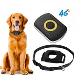 4G GPS Pet Tracker Waterproof GPS Dog Collar Mini Cat GPS Locator Anti-Lost Alarm Tracker Support Geo-Fence SOS Long BatteryLife