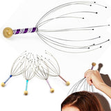 2Pcs Head Massager Neck Massage Octopus Scalp Stress Relax Spa Wholesale Scalp Relax Spa Headache Stimulate Blood Circulate