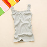 2021 Summer Top Women Sleeveless Lace Tank Top Sexy Women's T-shirt Vest Tank Tops Female Vest Tops White Black Underwear Women