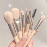 8/13PCS Makeup Brushes Pro Green Brush Set Powder Eyeshadow Blending Eyeliner Eyelash Eyebrow Make Up Beauty Cosmestic Brushes