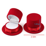 1 Piece Lovely Velvet Jewelry Box Container Wedding Ring Box for Earrings Necklace Bracelet Display Gift Box Holder 16 styles