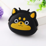 2019 Coin Purse Mini Silicone Animal Small Coin Purse Lady Key Bag Purse Children Gift Prize Package Bluetooth earphone bags #RE