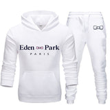 2021 Autumn and Winter New Men&#39;s Sportswear Sweater Suit Hoodie Casual Fashion Eden Printing Large Size Comfortable Suit