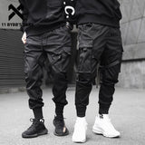 11 BYBB&#39;S DARK  Men Joggers Pants Multi-pocket Elastic Waist Harem Pants Men Hip Hop Streetwear Sweatpants Pencil Pants Techwear