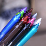 1 Pcs SELL Charming Women Longlasting Waterproof Eye Liner Pencil Pigment Silver Color Eyeliner Cosmetic Makeup Beauty Tools