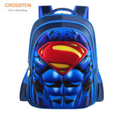 3D Cartoon Pattern Children&#39;s backpack boys Primary school Kindergarten Infantil Kids Waterproof Mochila Spider Animal Design