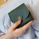 2019 New Fashion Slim Mini Wallet Lady Short Solid Women Wallets Money Bag Hasp PU Leather Small Cute Coin Purse Card Holder