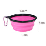 350Ml Pet Dog Bowl Collapsible Dog Water Bottle Portable Dog Food Container Puppy Feeder Outdoor Travel Camping Dog Accessories