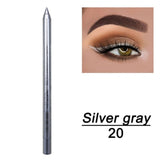 14 Colors Long-lasting Eye Liner Pencil Waterproof Pigment Blue Brown Black Eyeiner Pen Women Fashion Color Eye Makeup Cosmetic