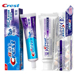 3D White Crest Toothpaste Brilliance Teeth Whitening Tooth Paste Fluoride Anticavity Complex  MICA Mint Flavor Tube Squeezer