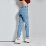 2021 Harem Pants Vintage High Waist Jeans Woman Boyfriends Women's Jeans Full Length Mom Jeans Cowboy Denim Pants Vaqueros Mujer