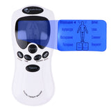 8-Mode Electric Tens Muscle Stimulator Ems Acupuncture Face Body Massager Digital Therapy Herald Massage Tool Electrostimulator