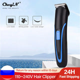 110-240V Rechargeable Hair Clipper for Men Hair Clipper Beard Trimmer Shaving mchine Men&#39;s Hair Cutter Barber haircut machine