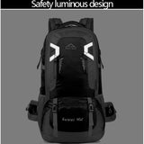 60L Waterproof Unisex Men Backpack Travel Pack Sports Bag Pack Outdoor Climbing Hiking Camping Backpack For Male Women Female