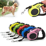 3m 5m Durable Leash Automatic Retractable Nylon Cat Lead Extension Puppy Walking Running Lead Roulette for Dogs Supplies