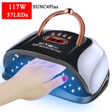 2021 New Light UV LED 114W/72W/54W/36W Nail Lamp for Manicure Fast Curing Drying Gel Polish Timer Auto Sensor Manicure Tools