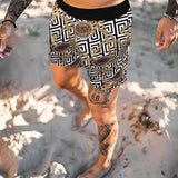 2021New Men swimwear Shorts Casual Quick Dry Summer Beach Swim Fashion Print Shorts Men&#39;s Cofortable Swimming Trunks Short homme